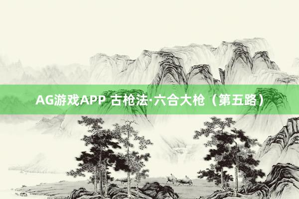 AG游戏APP 古枪法·六合大枪（第五路）